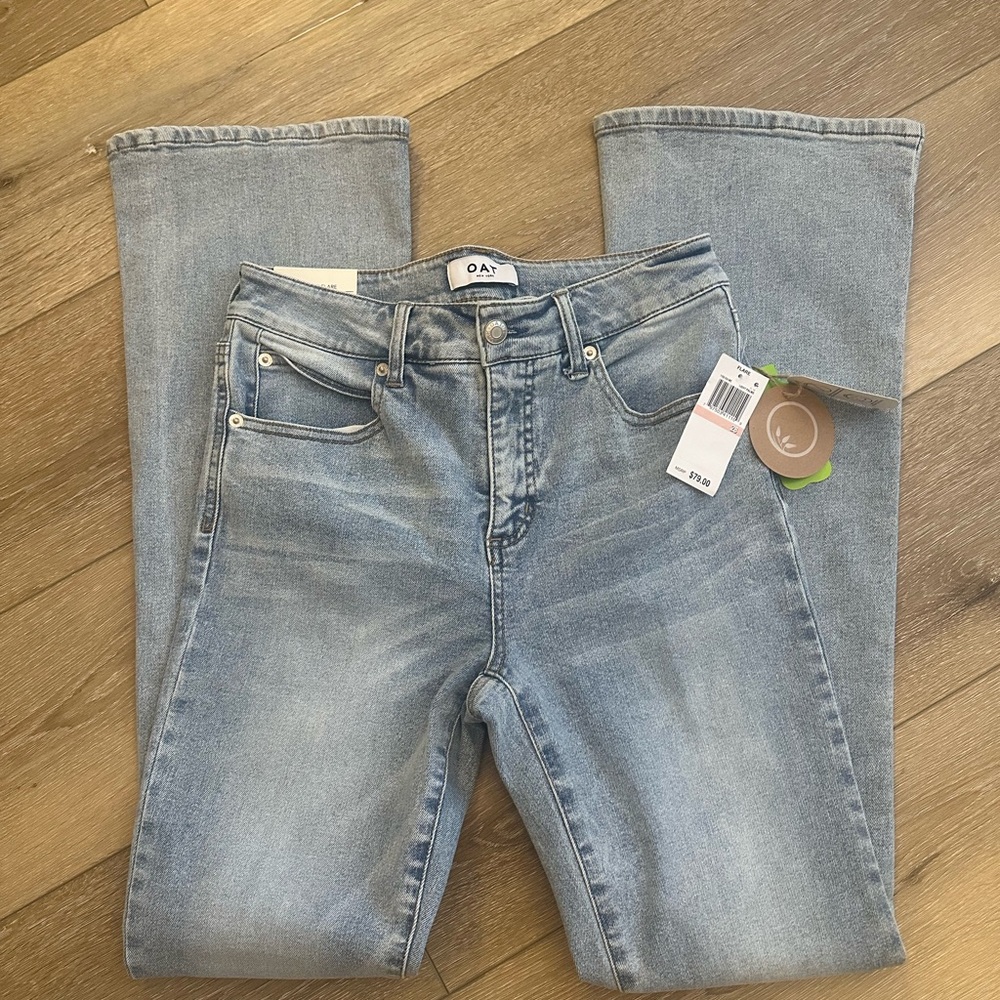 NWT oat jeans